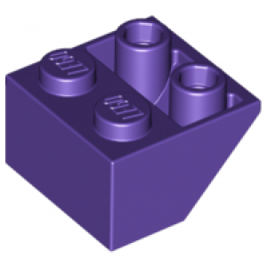 dakpan omgekeerd 45 2x2 dark purple